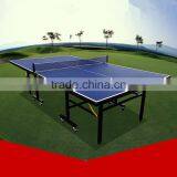 Folding PingPong Tennis Table With Movable Wheels thumbnail-1