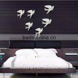 3D Color Bird Resin Room Decor 3d Wall Stickers thumbnail-5