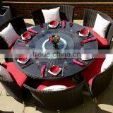 Hot Sale Outdoor Furniture New Style 6 Seater Garden Dining Set thumbnail-2