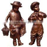 European Style Bronze Casting Angel Statue for Garden Decoration thumbnail-6