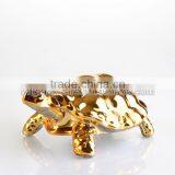 The Family Decorates Plating Gold Glass Artware Tortoise thumbnail-4