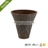 10T30 Series Biodegradable Outdoor Decorative Plastic Flower Pot/Planter/ 10 Years Lifetime thumbnail-2