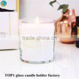 Antiques Candle Holders Glass Candle Jars With Gold Rhinestonesclear 9cl Votive Glass thumbnail-1