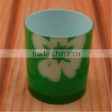 Colored Candles Promotion Glasses,glass Candles Jar,color Tea Cup Holder thumbnail-2