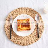 Round Water Hyacinth Dinner Pad Mat Placemat Tablemat for Wedding thumbnail-4