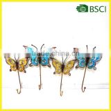 YS14969 newest design butterfly hanger for home decoration hook