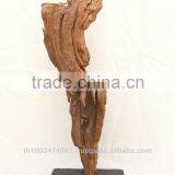 Natural wood sculpture