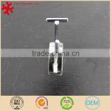 4"Supermarket Slatwall Double Loop Hook for Shop Accessory Chromed Finish - Pack of 100 thumbnail-4