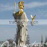 Outdoor Garden Decoration Stone Carved Marble Goddess Athena Statue Greek Sculpture thumbnail-5