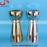Weddings Decoration Ceramic Plating Silver Tealight Candle Holder thumbnail-4