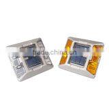 Aluminum Solar Powered (Charging) LED Reflective Road Stud (Cat Eyes / Pavement Marker) MS-200D(Anchor Type / Waterproof IP68) thumbnail-3