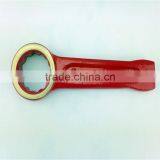 DIN7444 Ring Slogging Spanner 14~185mm Hammer Striking Box Wrench Alloy Hand Tools thumbnail-3
