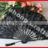 Beatutiful and Colorful Wedding Folding Lace Fan thumbnail-3