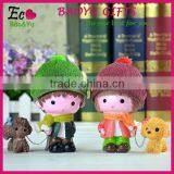 Mini CUTE Fashional Resin Decoration ,Couples Doll Furnishing Articles,Lovely Car Interior Car Decoration thumbnail-1