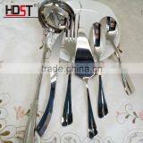 German Stainless Steel Cutlery Restaurant Good Quality 30pcs Kinds of Flatware Set thumbnail-4