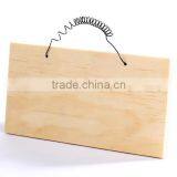 Hot Sales Wood Craft Rectangle Sign for Deco thumbnail-1