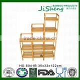 High Quality Solid Pure Natural Bamboo Display Shelf thumbnail-1