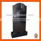 Black Granite European Tombstone thumbnail-5