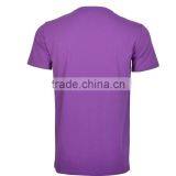 New Design Short Sleeve V-neck Collar Printing Cotton T-shirt thumbnail-1