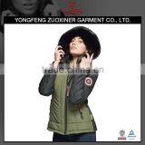 Detachable Hood Winter Jacket Women Short Down Padding Jacket thumbnail-1