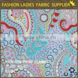 Shaoxing Textile 2016 New Design 100% Cotton Flannel Print Fabric Flannel Shirt Flannel Print Cotton Fabric thumbnail-1