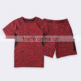 Student's College Outfit 2017 New School Children's Sportswear Short Sleeved Two Pieces thumbnail-4