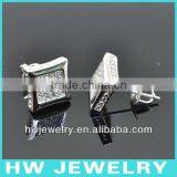 Ice Out Earring With Screw Back thumbnail-1