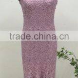 Latest Fashion Ladies Crochet Popular Slim Evening Party Dress thumbnail-1