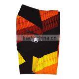 Orange Color 150g Meach Microfiber Men's Casual Board Shorts thumbnail-4