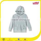 OEM High Quality Wholesale Fitness Pullover Plain Fleece Cotton Hoodies for Children thumbnail-1