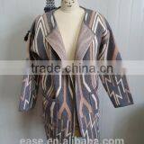 European Style Fashion Designs Jacquard Women Knit Sweater thumbnail-1