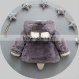 2016 Wholesale Children Boutique Clothing Kids Winter Coat for Girls thumbnail-3