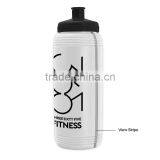 USA Made 16 oz Bike Bottle With Clear View Stripe And Push Pull Cap - BPA-free, FDA Compliant and Comes With Your Logo thumbnail-2