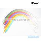 High Quality Polyester Rainbow Gradient Shoe Laces~Nice Rainbow Color Tie Dye Laces~Fat Tubular Shoelaces~7 Colors~Accept Custom thumbnail-6