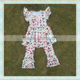 Wholesale Baby Clothes the Valentine's Day Girl Cartoon Peach Heart Long Sleeve Set thumbnail-1