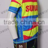 Men Short Jersey Custom Sublimation Cycling Jerseys thumbnail-2