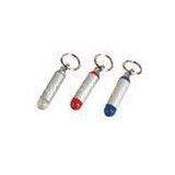 Mini Plastic or METAL High Bright White Led Flashlight Torch Keychain for Promotion Gift