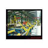 SAW Motorized Moving H Beam Welding Machine With Single Welding Arm 200 - 800mm Flange