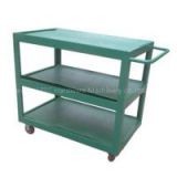 Heavy duty material warehouse trolley with non-slip mat RCA-0316