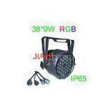 36 x 3w RGB Tricolor Waterproof Ourdoor LED Par Cans for Concert / Party / Show Lights