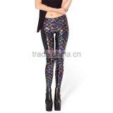 2016 Hot Sale Women Mermaid Leggings Plus Size Multi-color thumbnail-2