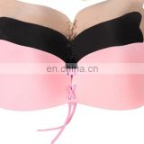 Front Closure Self-Adhesive Invisible backless strapless silicone bra