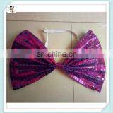 Cheap Self Tie Party Fancy Dress Sequin Large Bow Ties HPC-3109 thumbnail-6