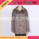 2016 Hot Sale Long Sleeve China Wholesale Latest Fashion Lady Coat thumbnail-1