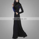 OEM China Wholesale Muslim Women Long Sleeves Maxi Dress Casual Abaya thumbnail-3