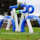 Newest Customized Model Inflatable Bicycle for Sale Inflatable Bike for Advertising