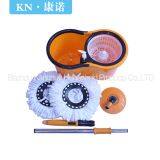 Factory Green 360 Magic Spin Mop With SS Bucket, Floor Cleaning Microfiber Mop thumbnail-1