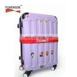 Reusable Self Lock Hook and Loop Luggage Strap With Buckle