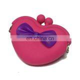 Promotion Cheap Coin Bag Magenta Cute Candy Key Wallet Ladies Silicone Coin Purse Bag thumbnail-4
