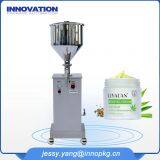 Semi Automatic Cosmetic Cream Filling Machine